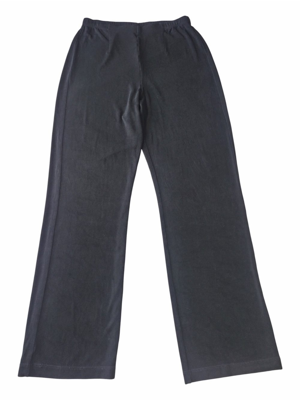 ✅ Chico's Travelers Classic Black Straight Leg Pull-On Pants size 1 Regular